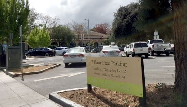 Palo Alto parking lot