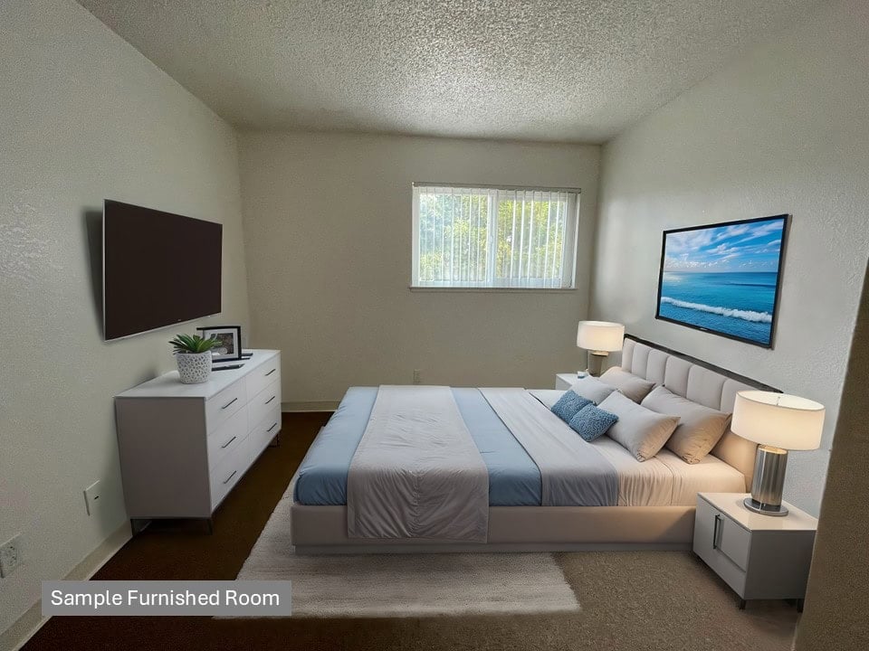  Sample Furnished Bedroom 