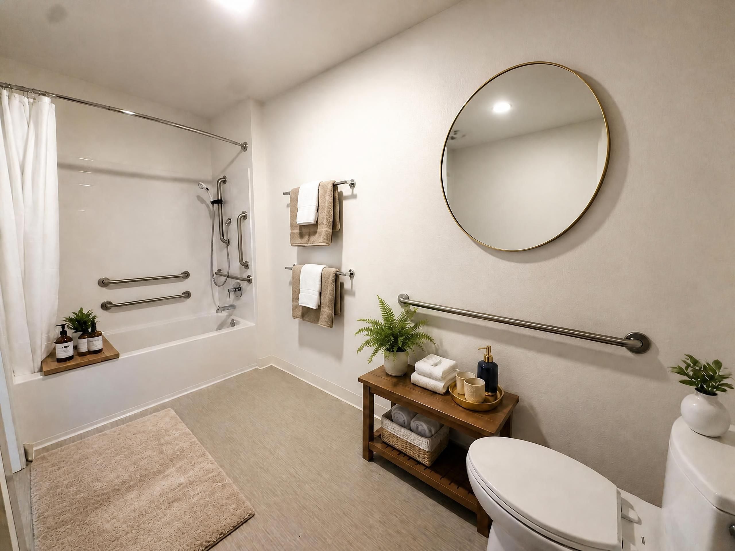 Bathroom 1 – Tub / Shower
